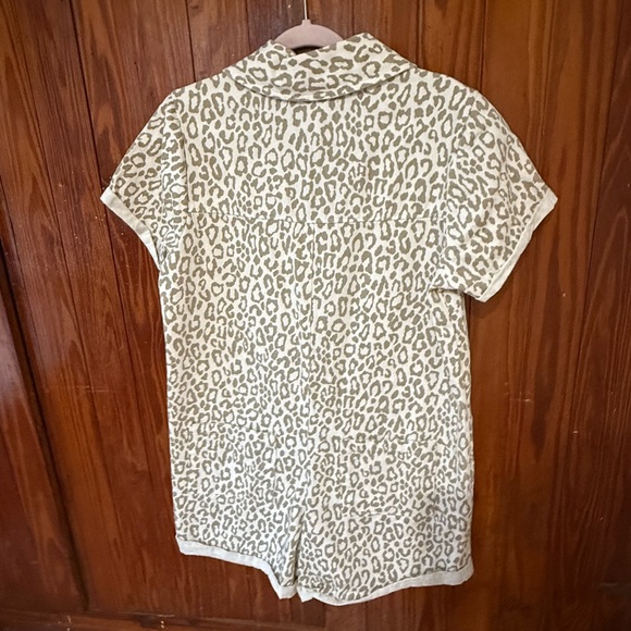 Cheetah print Show Me Your MuMu Romper - Picture 2 of 3